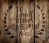 Do Small Things - Word Art Stencil - 11" x 9" - STCL1824_2 - by StudioR12