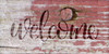 Welcome -Side Script - Word Stencil - 20" x 8" - STCL1493_5 - by StudioR12
