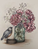 Roses and Mason Jar Pen & Ink - E-Packet - Wendy Fahey