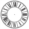 Farmers Market Clock Face Stencil - 18" - STCL2334_7 - by StudioR12