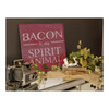 Bacon Is My Spirit Animal Stencil by StudioR12 -  Bar Decor Word Art - 15" x 15" - STCL2409_3