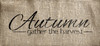 Autumn Stencil - Gather the Harvest by StudioR12 -  Fall Word Art - 20" x 8" - STCL2185_4