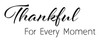 Thankful For Every Moment Stencil by StudioR12 -  Blessings Word Art - 19" x 8" - STCL2209_2