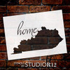 Home - Kentucky - State Stencil - by StudioR12 | Reusable Mylar Template | Use to Paint Wood Signs - Pallets - Pillows - T-Shirts - DIY Home Decor - Select Size