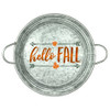 Hello Fall Stencil by StudioR12 | Shabby Chic Word Art - Mylar Template | 12" round | Medium