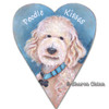 Poodle Kisses Primitive Heart - E-Packet - Sharon Chinn