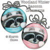 Woodland Winter Raccoon - E-Packet - Sharon Chinn