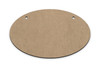 Horizontal Oval | Ornament Wood Mini Surface #17 | Size 5" x 3"