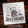 Hillsboro Victual & Coffee Stencil by StudioR12 | DIY Vintage Nashville Tennessee Home Decor | Craft & Paint Wood Sign | Reusable Mylar Template | Rustic South Gift Select Size