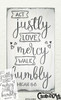 Act Justly Love Mercy Walk Humbly Stencil by StudioR12 | DIY Bible Faith Home Decor | Micah 6:8 | Paint Wood Signs | Select Size