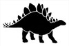 Stegosaurus Stencil by StudioR12 | DIY Nursery & Bedroom Decor | Create Dino Party Decorations | Craft & Paint Wood Signs | Select Size