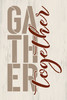 Gather Together Stencil by StudioR12 | Craft DIY Thanksgiving Fall Farmhouse Home Decor | Paint Autumn Wood Sign Reusable Mylar Template | Select Size