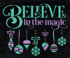 Believe in The Magic Stencil by StudioR12 | Craft DIY Christmas Holiday Home Decor | Paint Winter Wood Sign | Reusable Mylar Template | Select Size