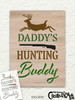 Personalized Hunting Buddy Stencil with Deer by StudioR12 | DIY Country Cabin Home Decor | Craft & Paint Wood Signs | Select Size
