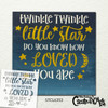 Twinkle Twinkle Little Star Stencil by StudioR12 | Craft DIY Children's Home Decor | Paint Nursery Wood Sign | Reusable Mylar Template | Select Size