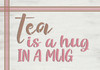 Tea is A Hug in A Mug Stencil by StudioR12 | Craft DIY Kitchen Home Decor | Paint Wood Sign | Reusable Mylar Template | Select Size