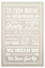 in This House We Do Prayer Family Rules Stencil by StudioR12 - Select Size - USA Made - Craft DIY Inspirational Home Decor | Paint Farmhouse Wood Sign