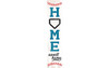 Baseball Home Sweet Home Plate Tall Porch Stencil by StudioR12 - Select Size - USA Made - Paint DIY Summer Porch Leaner | Craft Vertical Welcome Sign