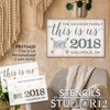 This is Us Personalized 2 Part Stencil by StudioR12 - Select Size - USA Made - Craft DIY Family Farmhouse Home Decor | Paint Wood Custom Living Room Sign | Reusable Template