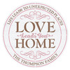 Personalized Love Leads You Home Stencil by StudioR12 - Select Size - USA Made - Craft DIY Farmhouse Home Decor | Paint Custom Wood Sign for Living Room | Reusable Mylar Template