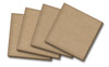 4 Inch Square Coaster Set of 4 | Ready to Paint, 1/4" MDF | Unfinished Wood for DIY Projects | WDSF1722_1