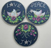 Roses and Doves Ornaments - E-Packet - Susan Cochrane