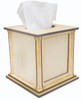 Square Tissue Box with 1 Changeable Panel