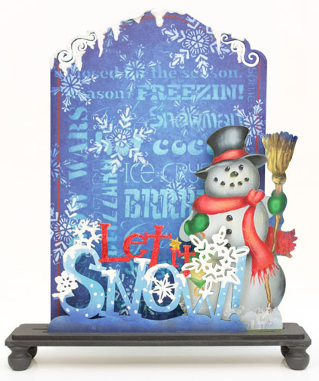 Let It Snow Chalkboard Set Pattern Packet - Patricia Rawlinson