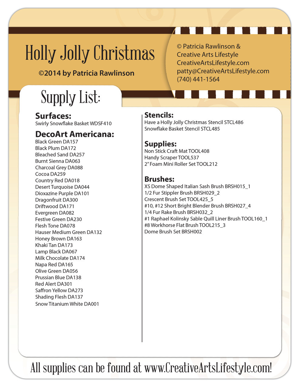 Holly Jolly Christmas DVD & Pattern Packet - Patricia Rawlinson