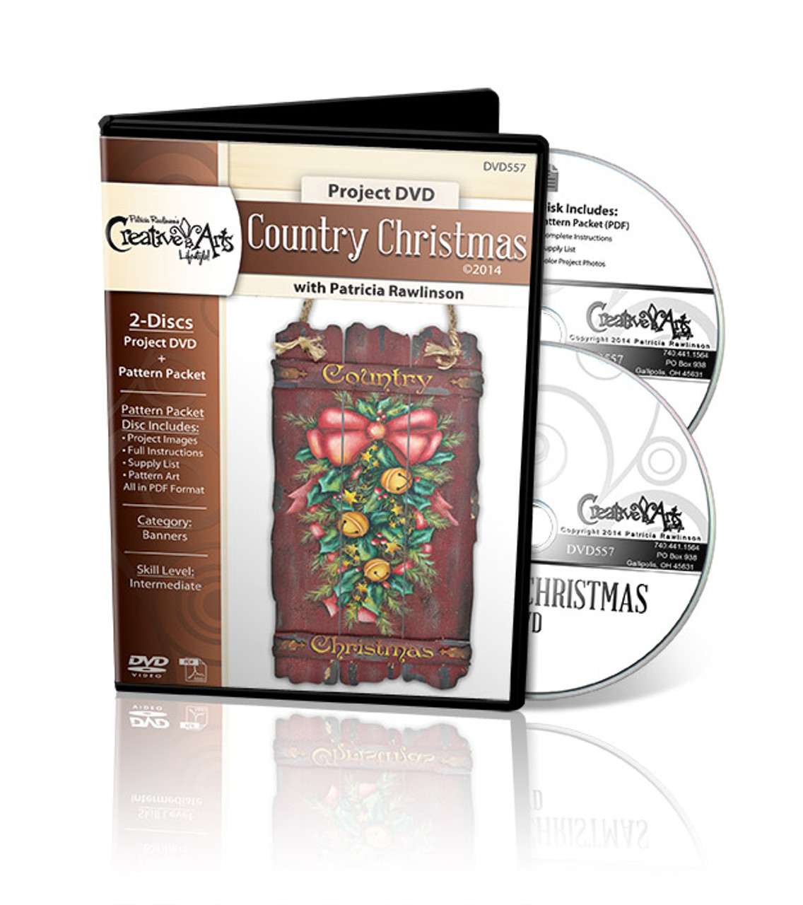 Country Christmas DVD & Pattern Packet