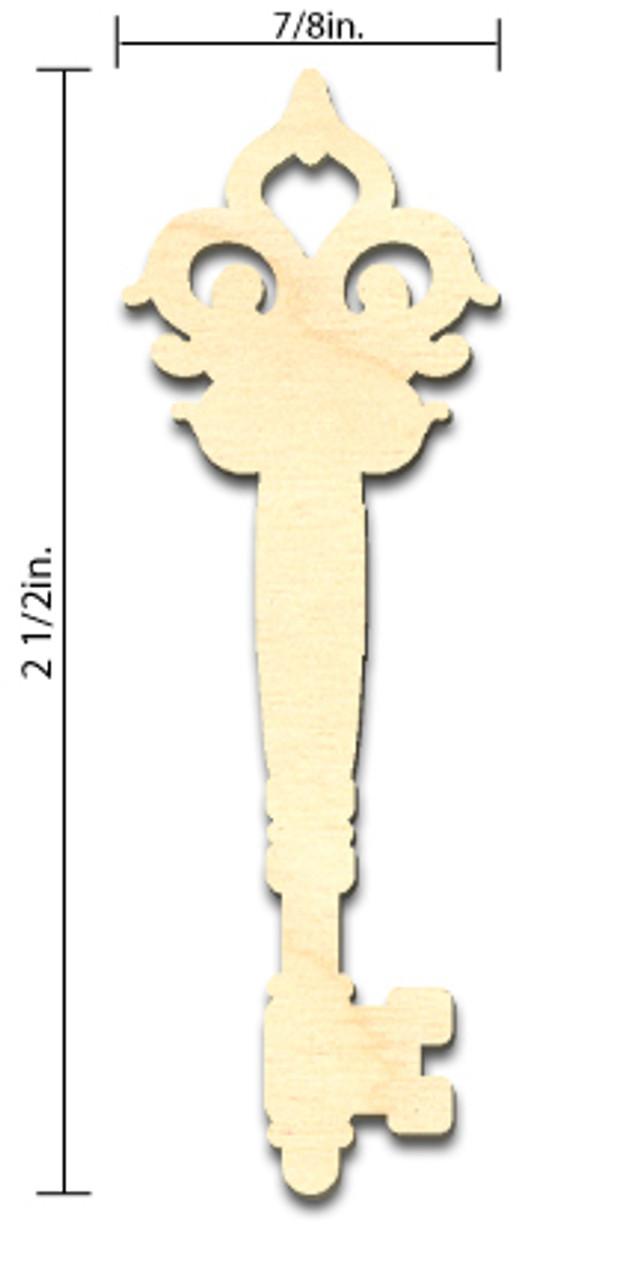 Versailles Key Embellishment - 2 1/2"