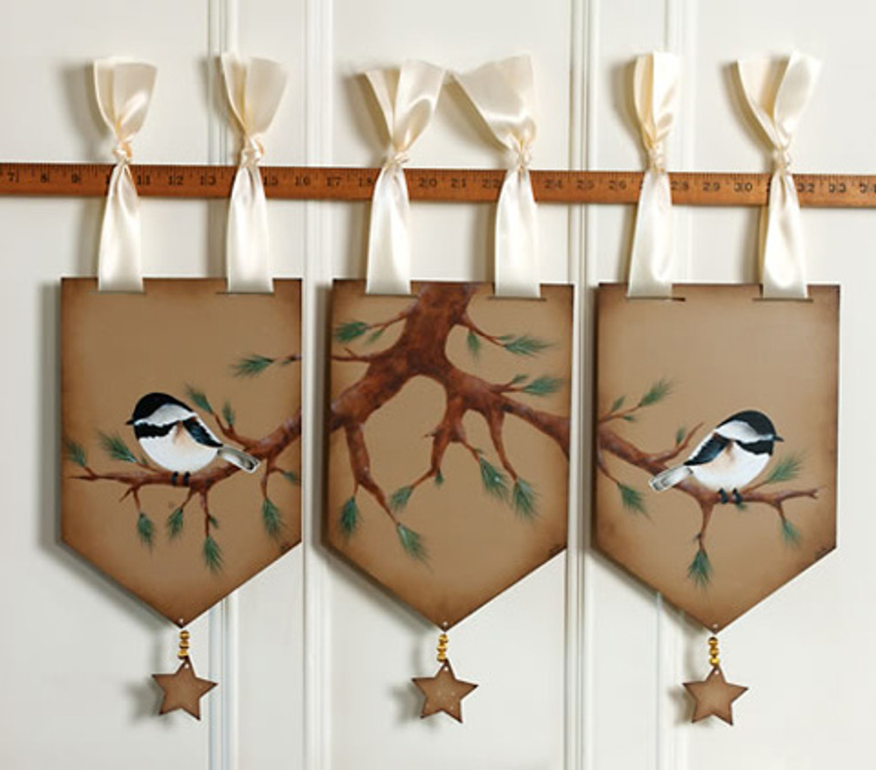 Chickadee Window Toppers - E-Packet - Anita Morin