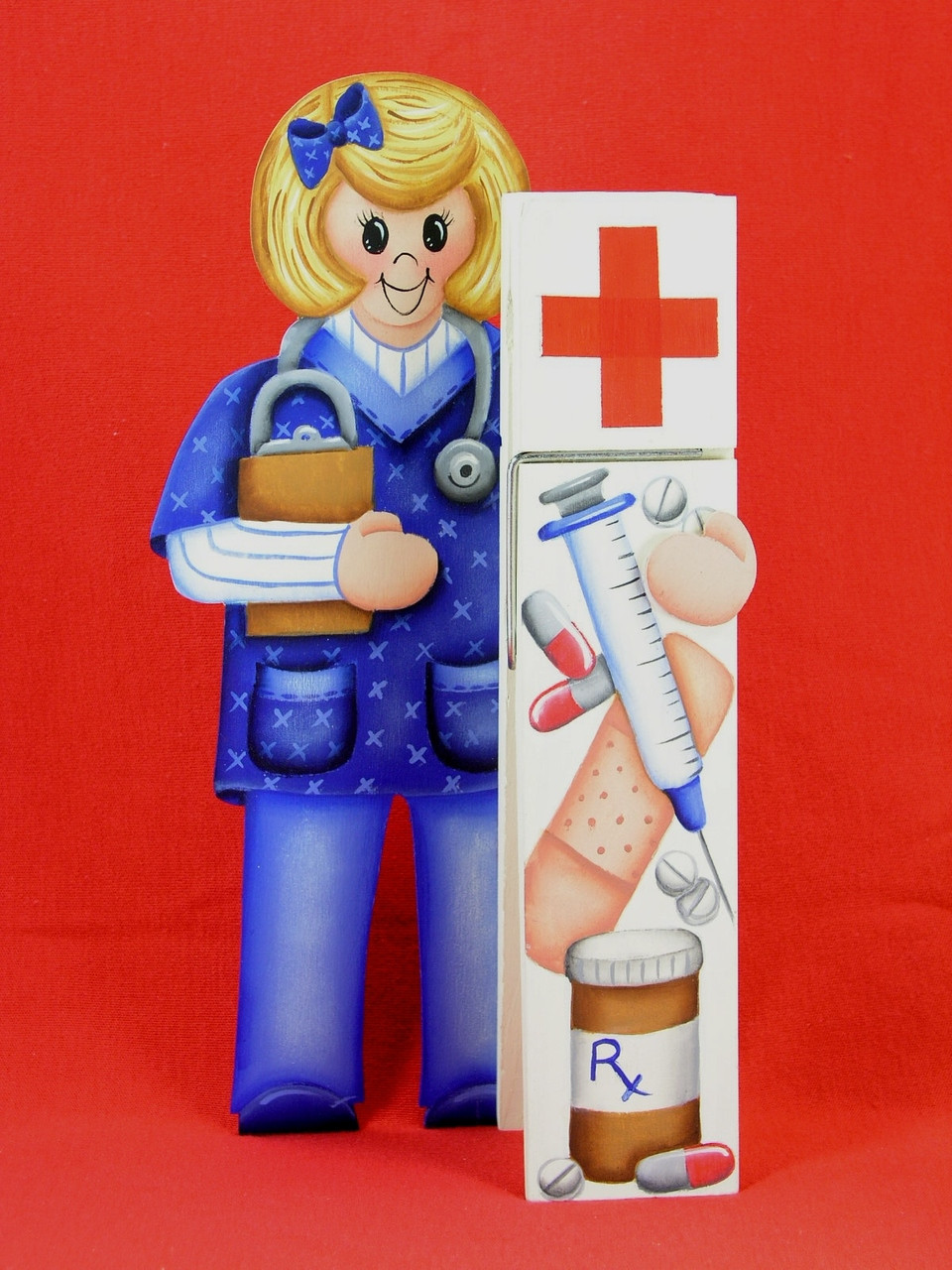 Nancy Nurse Clothespin Buddy - E-Packet - Jeanne Bobish