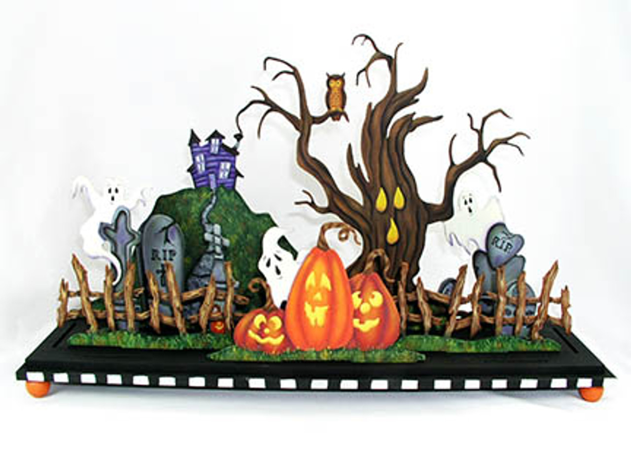 Haunted Hollow Centerpiece - E-Packet - Jeanne Bobish