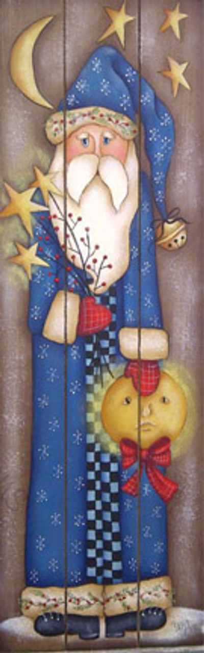 Moon & Stars Santa - E-Packet - Deb Antonick