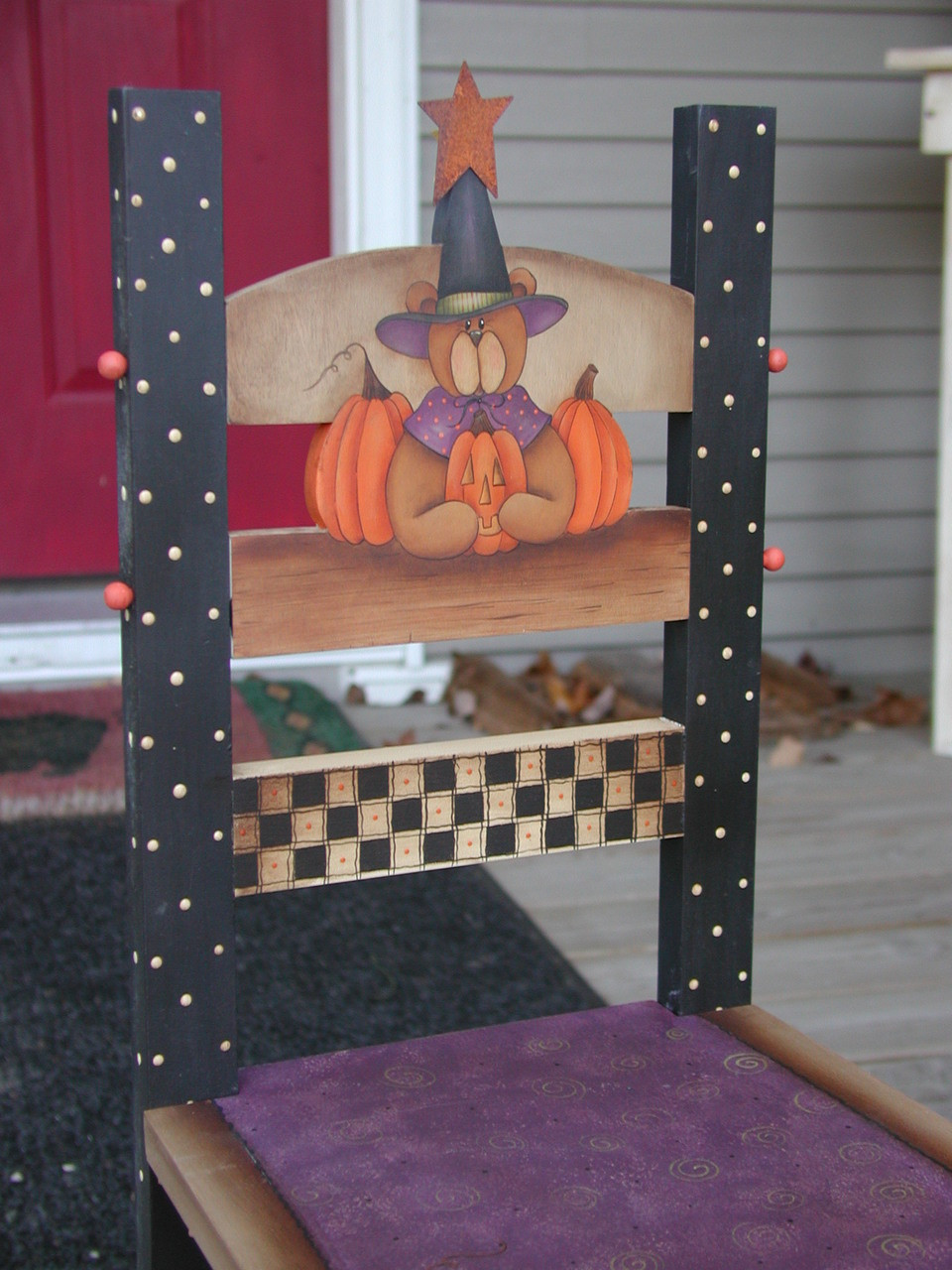 Teddy's Halloween Chair - E-Packet - Vera Collier