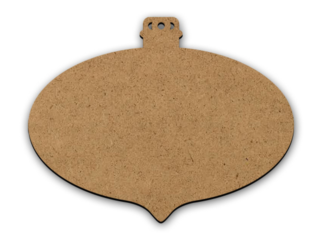 Pointed Oval Classic Ornament