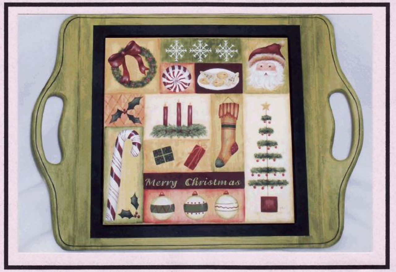 Serving Tray - Christmas - E-Packet - Mary Jo Gross