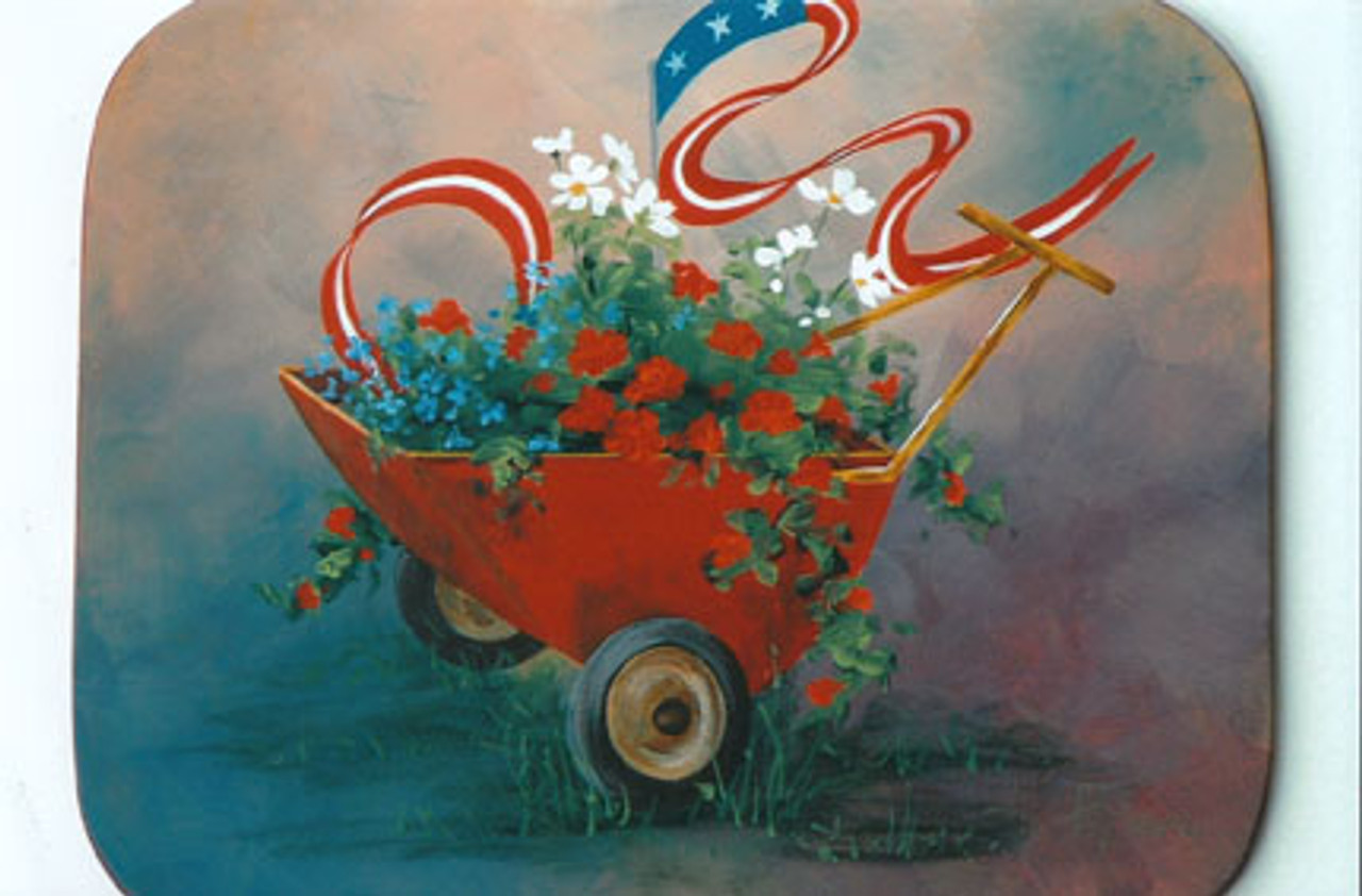 Americana Garden Cart - E-Packet - Patty Stouffer