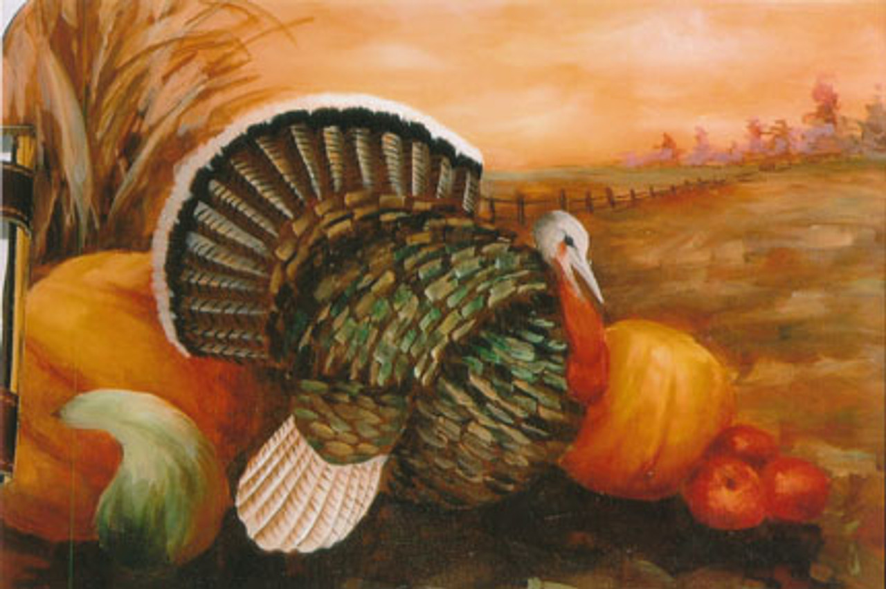 Turkey Scene - E-Packet - Patty Stouffer