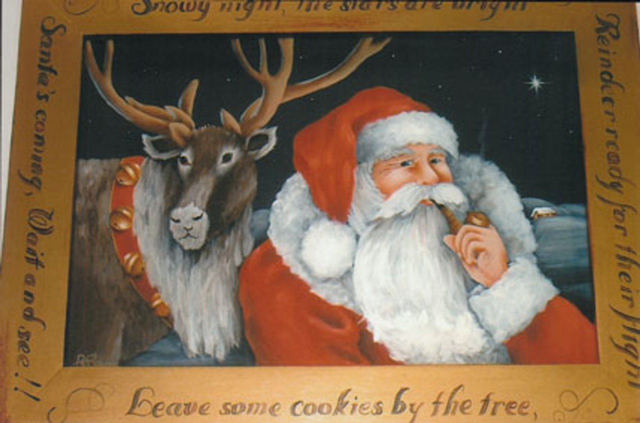 Santa and Reindeer - E-Packet - Patty Stouffer