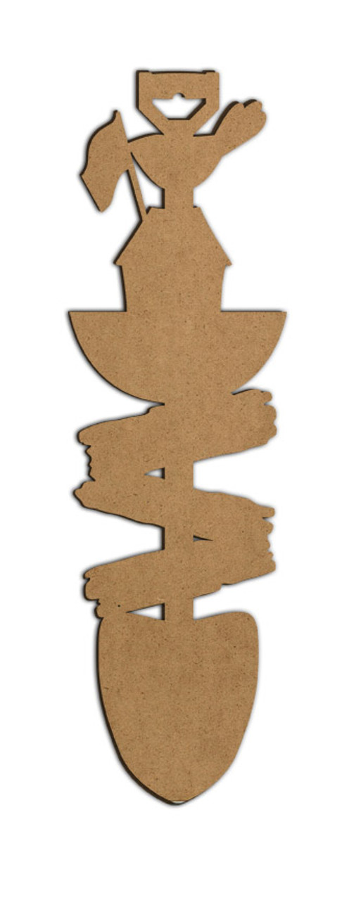 Signs of Summer Shovel Wood Surface - 8 1/4" x 28"