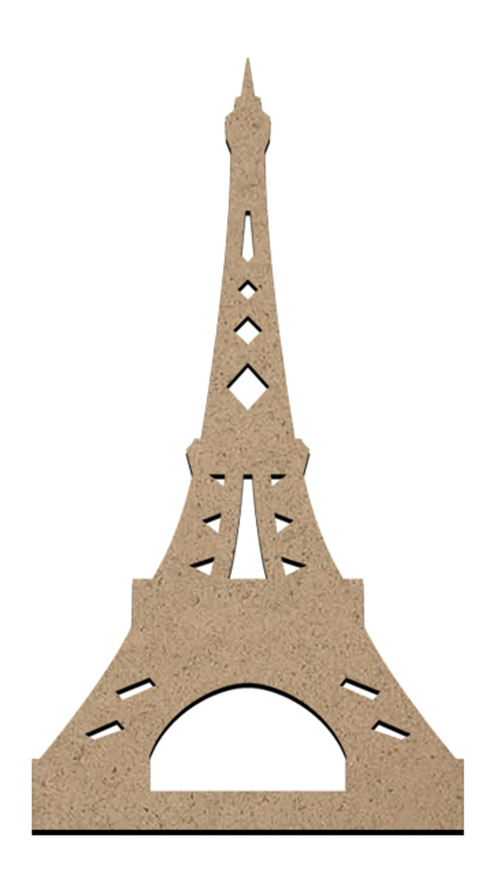 Standing Word Bling Surface - Eiffel Tower - Mini - 3" x 3 3/4"