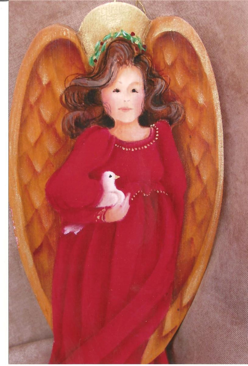 Peace Angel Ornament - E-Packet - Yvonne Kresal