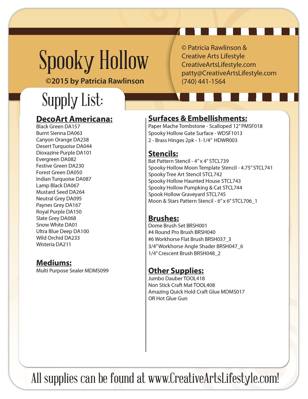 Spooky Hollow - E-Packet - Patricia Rawlinson