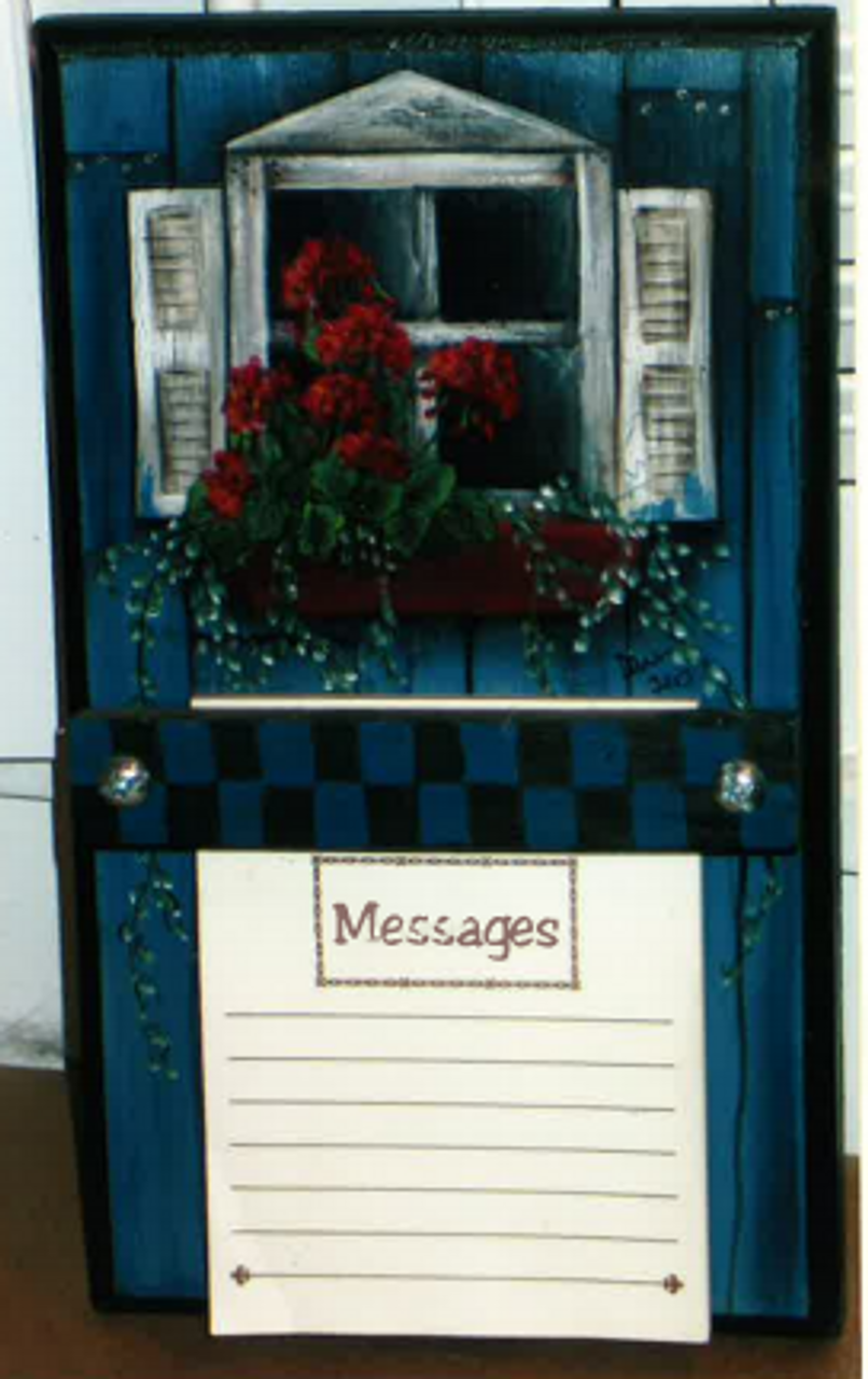 Window Memo/Message Board - E-Packet - Donna Scully