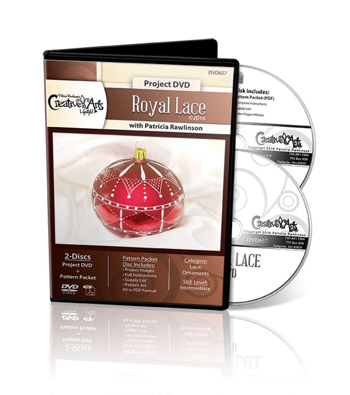Royal Lace - DVD and Pattern Packet - Patricia Rawlinson