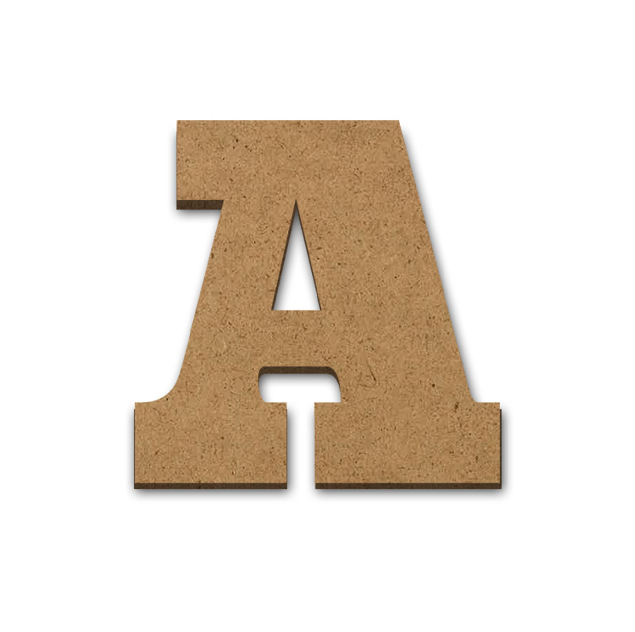 Wood Letter Surface - A - 6" x 6"