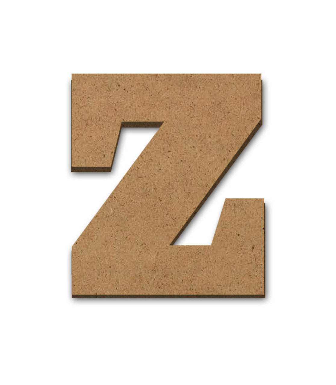 Wood Letter Surface - Z - 12" x 10 3/4"