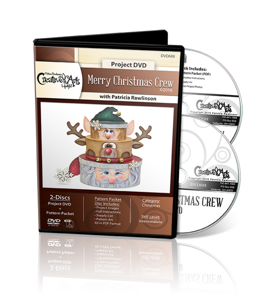 Merry Christmas Crew - DVD and Pattern Packet - Patricia Rawlinson